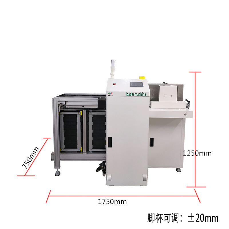 smt设备YABO鸭脖叠送一体机