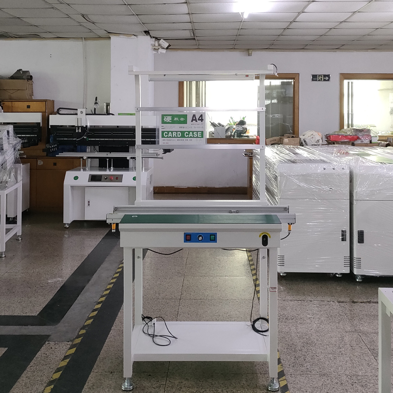 smt设备YABO鸭脖接驳台带灯架