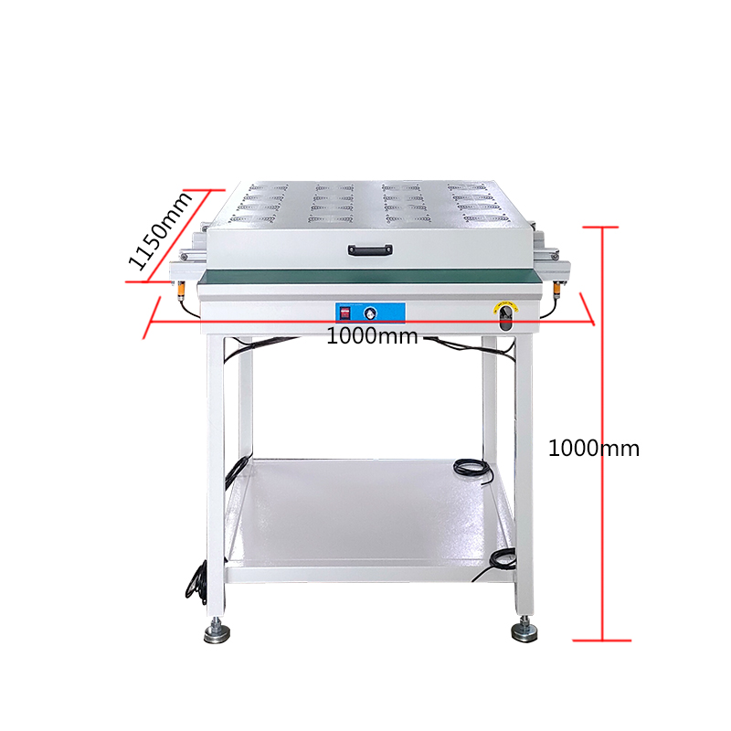 smt设备YABO鸭脖接驳台带冷风罩