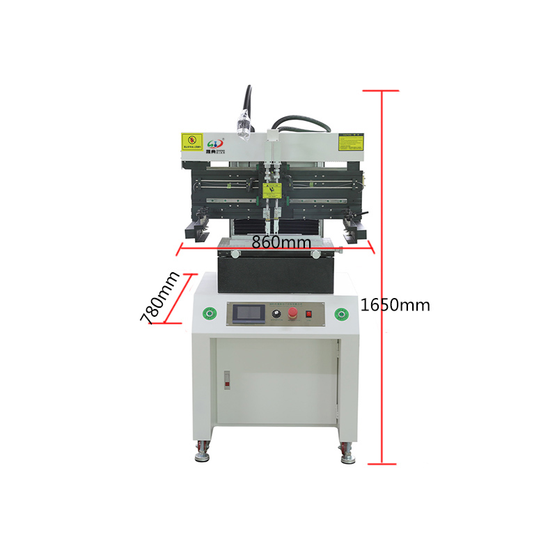 smt设备YABO鸭脖锡膏印刷机