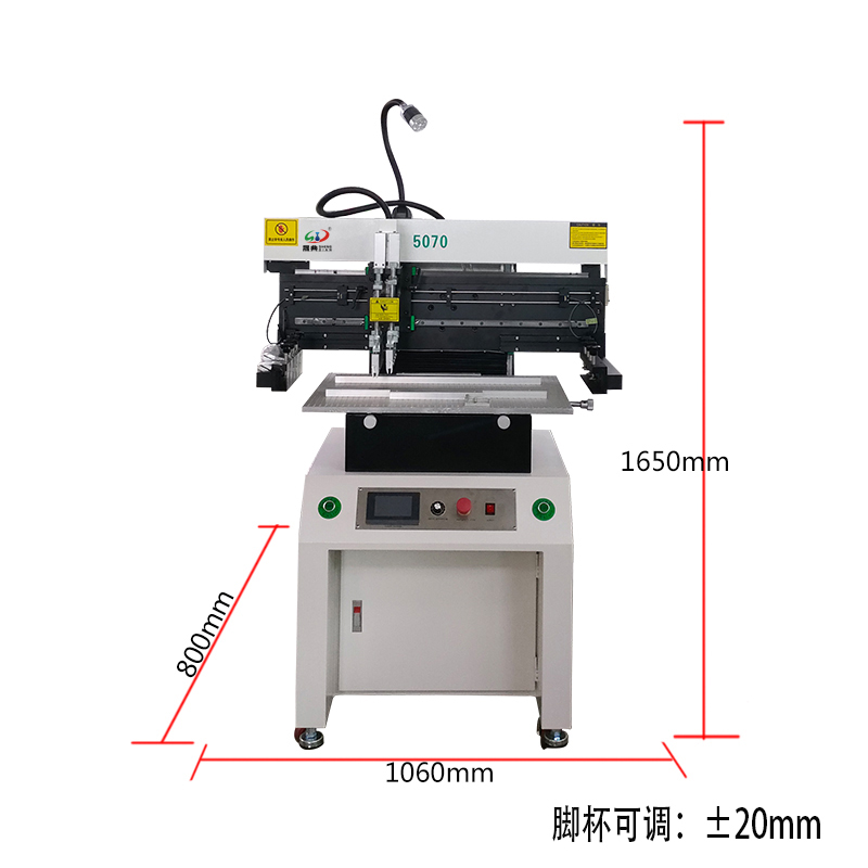 smt设备YABO鸭脖锡膏印刷机